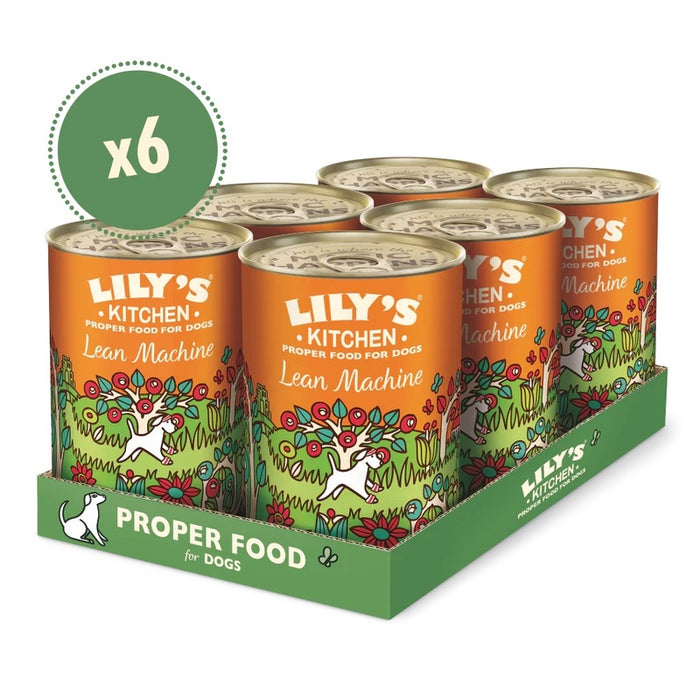 Lily's Kitchen Lean Machine Wet Dog Food – 6 x 400g