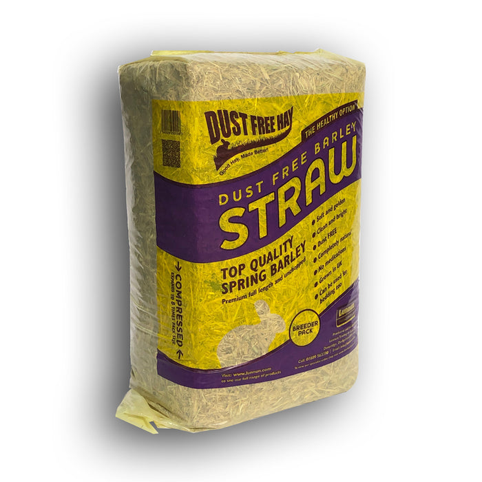 Lunnun Trading Barley Straw Breeder Bale – 6kg
