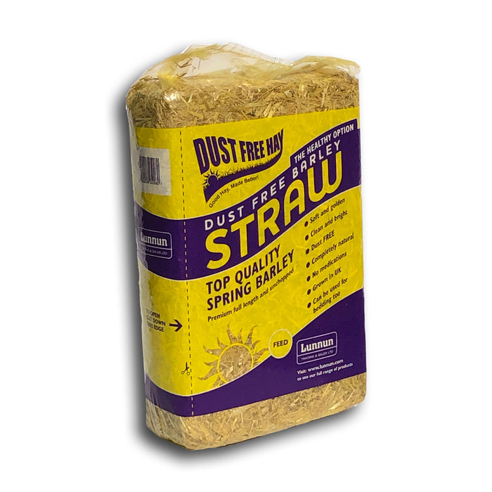 Lunnun Trading Barley Straw Breeder Bale – 5 x 2.25kg