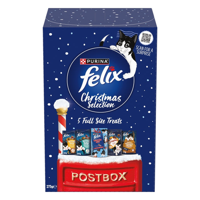 Felix Christmas Treat Box – 3 x 275g