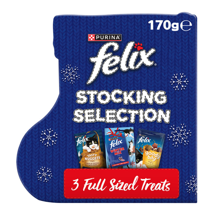 Felix Christmas Treat Stocking Selection – 5 x 170g
