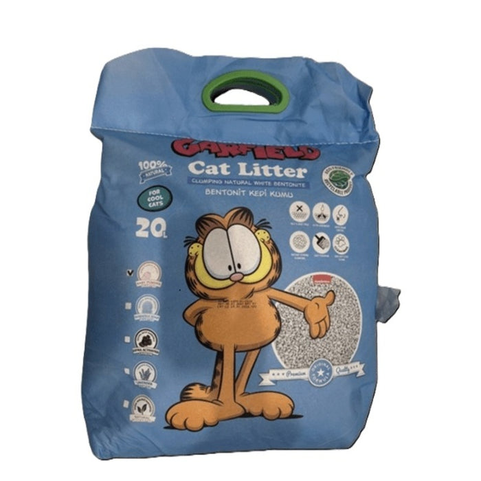 Garfield Bentonite Clumping Cat Litter 20L – Baby Powder