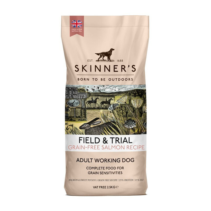 Skinner's Field & Trial Grain-Free Salmon Dry Dog Food – 2.5kg