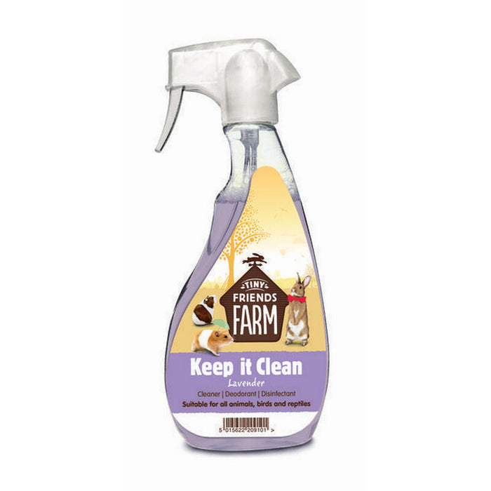 Supreme Keep It Clean Small Animal Disinfectant – Lavender – 6 x 500ml