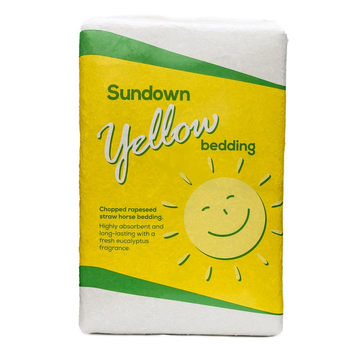 Sundown Yellow Rapeseed Straw Horse Bedding 19kg product image