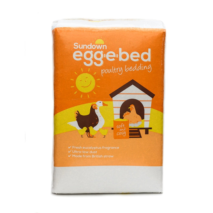 Sundown Egg-e-Bed Chopped Straw Poultry Bedding 19kg