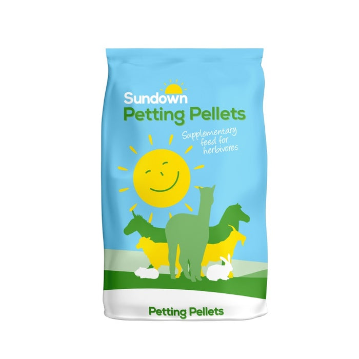 Sundown Petting Pellets 20kg – Low-Energy Farm Animal Hand Feed product image