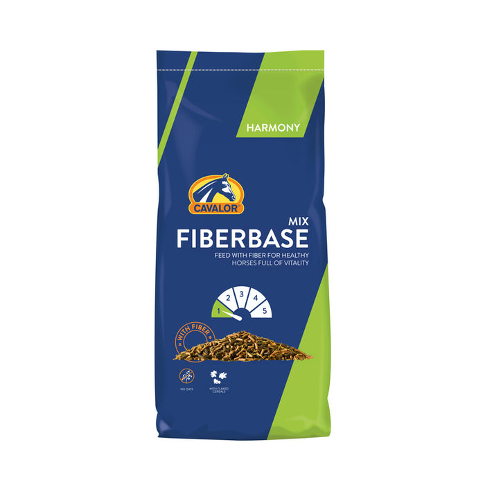 Cavalor FiberBase Mix – High-Fibre Horse Muesli – 20kg – product image