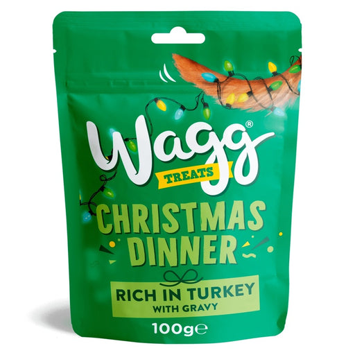Wagg Christmas Dinner Dog Treats – 7 x 100g