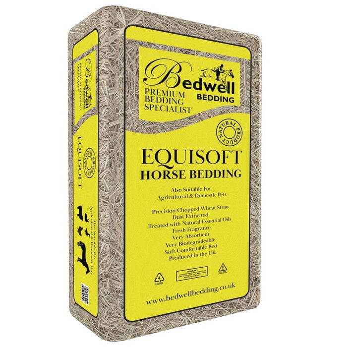 Bedwell Equisoft Yellow Wheat Straw Horse Bedding 20kg product image