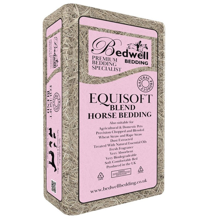 Bedwell Equisoft Pink Blend Straw Horse Bedding 20kg product image