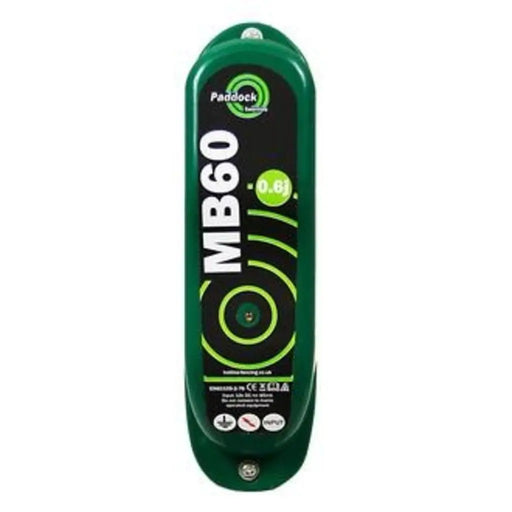Paddock MB60 Energiser for Electric Fences - Battery Powered - Chestnut Mill