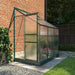 Polycarbonate Lean-To Greenhouse 4' x 6' - Chestnut Mill