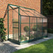 Polycarbonate Lean-To Greenhouse 4' x 8' - Chestnut Mill