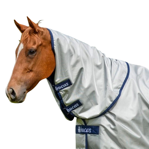 Bucas Power Turnout Rug Neck Cover 300g – Silver