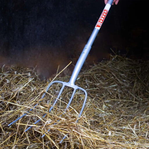 Red Gorilla Pro Fork with four-prong head and D handle