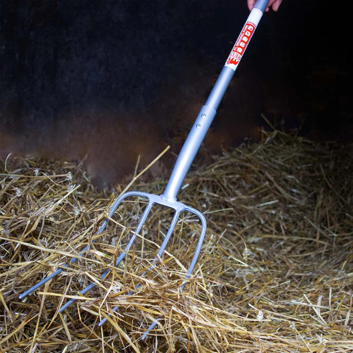 Red Gorilla Pro Fork with four-prong head and D handle