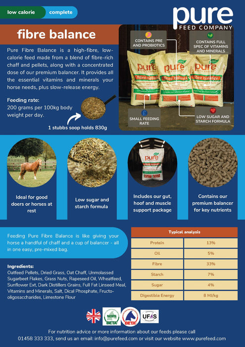 Pure Feed Company Pure Fibre Balance 15kg