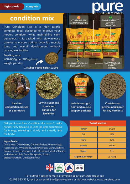 Pure Feed Company Pure Condition 15kg