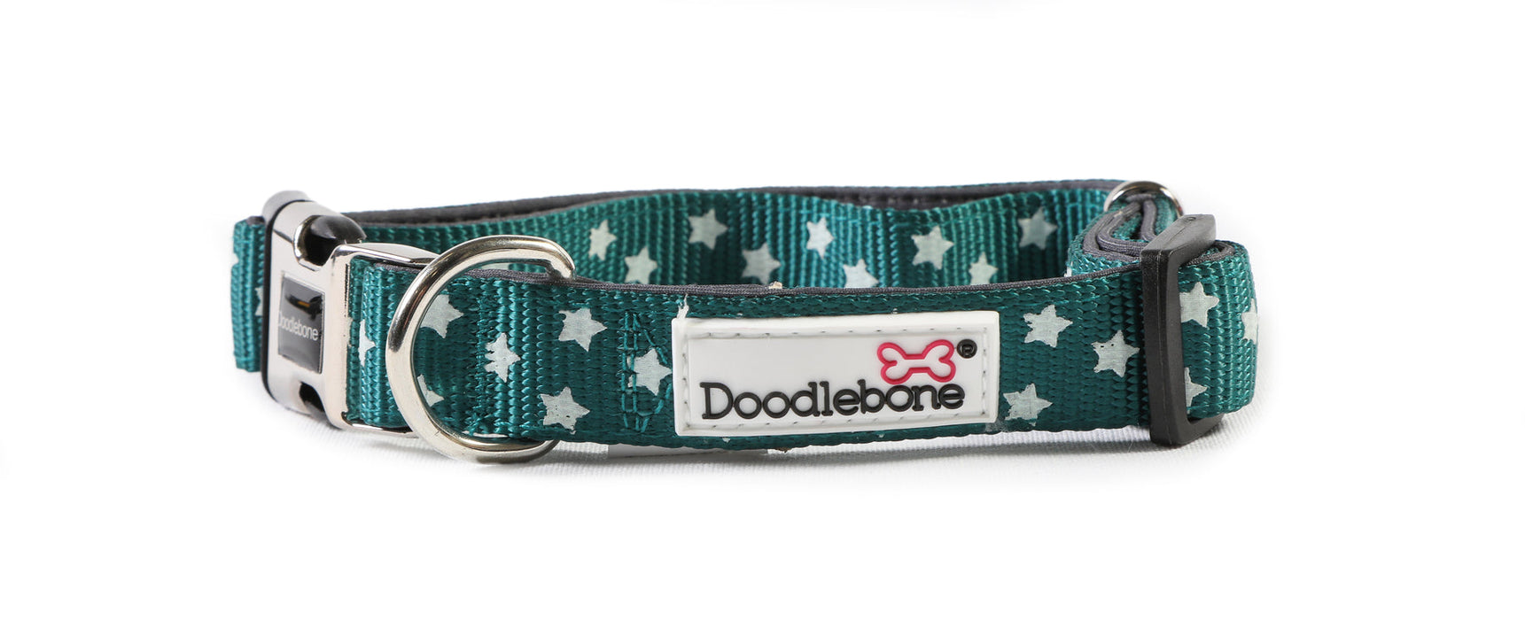 Doodlebone Padded Dog Collar  - Various Colours & Sizes