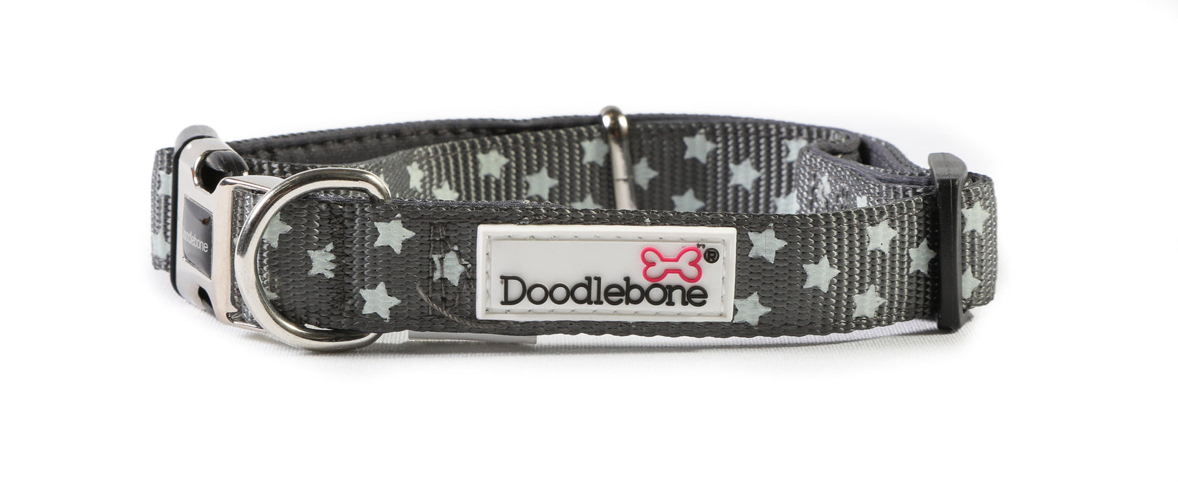 Doodlebone Padded Dog Collar  - Various Colours & Sizes