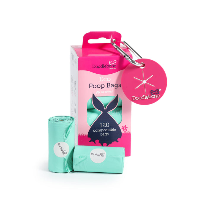 Doodlebone Pick N Clip Dog Poo Bag Holder - Various Colours