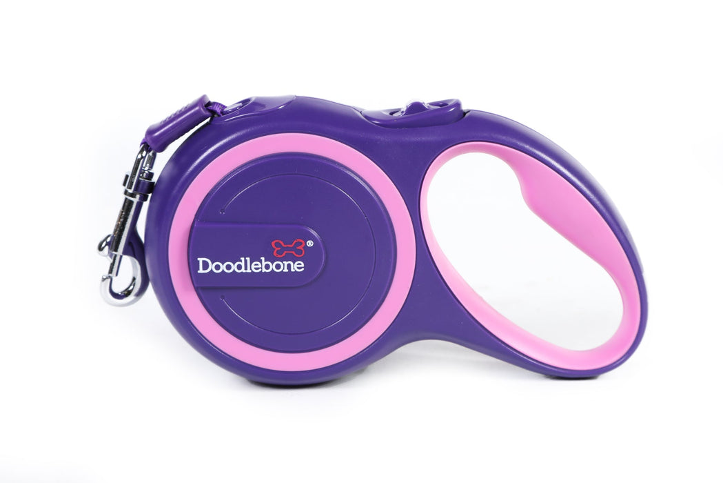 Doodlebone Rambler Retractable Dog Lead  - Various Colours & Sizes