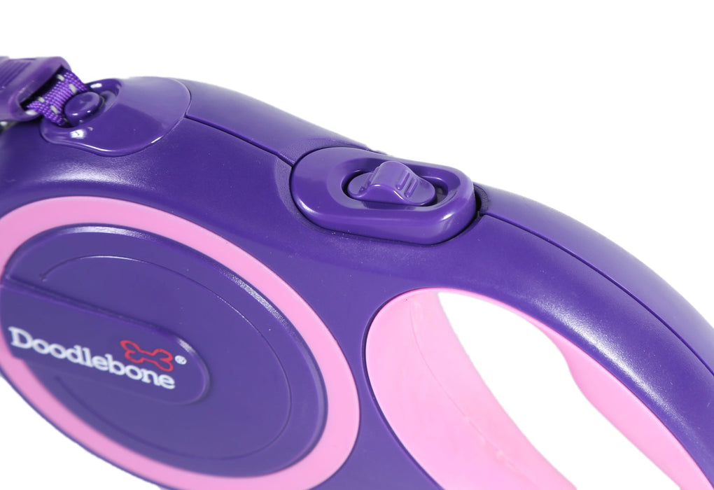 Doodlebone Rambler Retractable Dog Lead  - Various Colours & Sizes