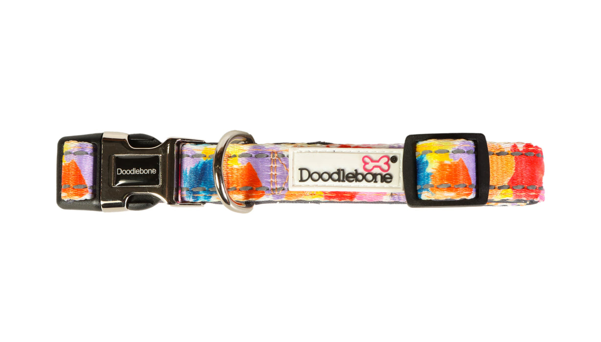 Doodlebone Padded Dog Collar  - Various Colours & Sizes