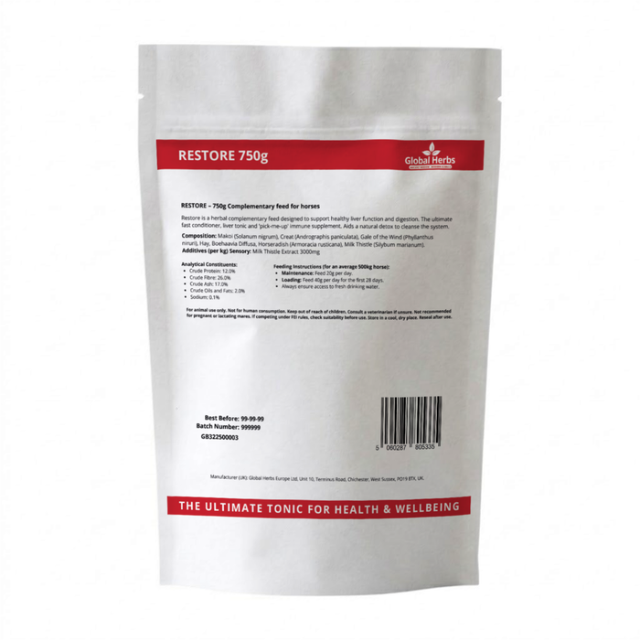 Global Herbs Restore Powder Refill Pouch 750g
