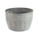 ROUND PLANTER - SET OF 3 - ANTIQUE Galvanised Ascalon