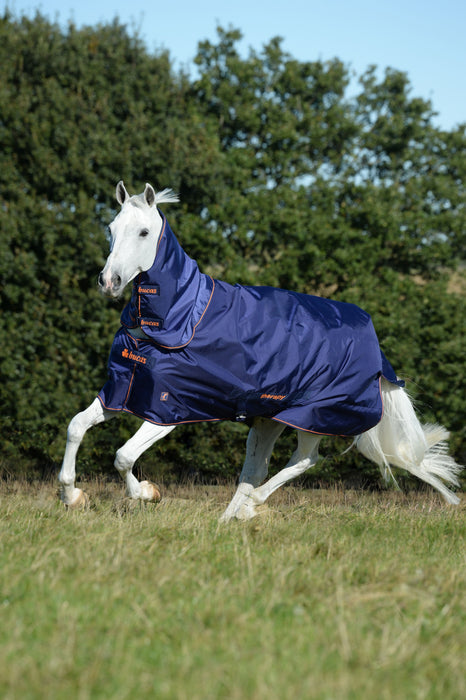 BUCAS THERAPY WALKER RUG -  Navy/Orange
