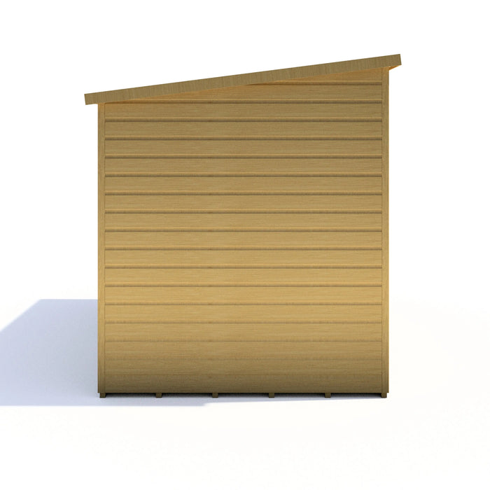Ranger 12'x6' Double Door Shiplap Shed - Chestnut Mill