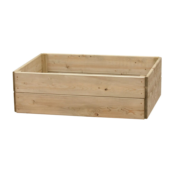 Rectangular Raised Bed 30 cm High, 60 x 90cm - Chestnut Mill