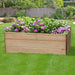Rectangular Raised Bed 45 cm High, 60 x 120cm - Chestnut Mill