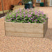 Rectangular Raised Bed 45 cm High, 90 x 120cm - Chestnut Mill