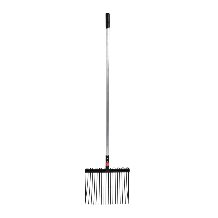 Red Gorilla black shavings fork with straight-grip long handle