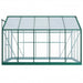 Rosette Hobby Aluminium Polycarbonate Greenhouse - 6' x 10' - Chestnut Mill