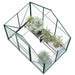 Rosette Hobby Aluminium Polycarbonate Greenhouse - 6' x 4' - Chestnut Mill