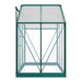 Rosette Hobby Aluminium Polycarbonate Greenhouse - 6' x 4' - Chestnut Mill