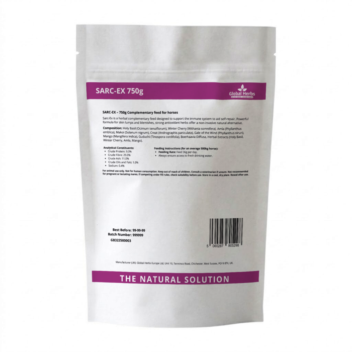 Global Herbs Sarc-Ex Refill Pouch 750g