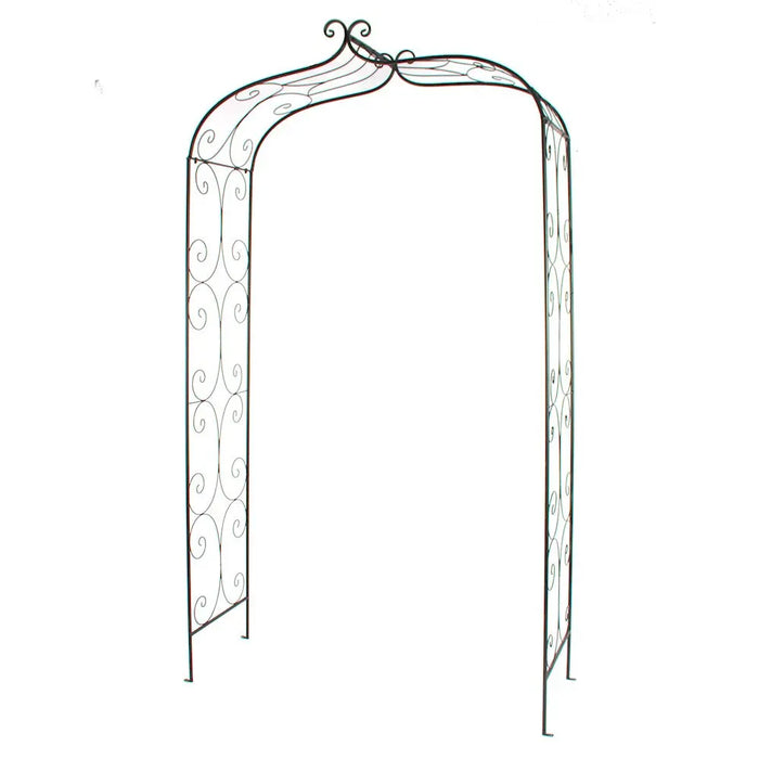 SCROLL GARDEN ARCH - BLACK Ascalon