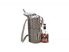SINGLE BOTTLE & 2 CARTRIDGE GLASS CARRIER with SHOULDER STRAP - Chestnut Mill