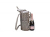 SINGLE BOTTLE & 2 CARTRIDGE GLASS CARRIER with SHOULDER STRAP - Chestnut Mill
