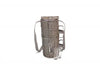 SINGLE BOTTLE & 2 CARTRIDGE GLASS CARRIER with SHOULDER STRAP - Chestnut Mill