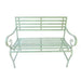 SLATTED BENCH - GREEN - Chestnut Mill