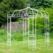 SQUARE GAZEBO - Cream Gold Ascalon