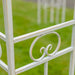 SQUARE GAZEBO - Cream Gold Ascalon