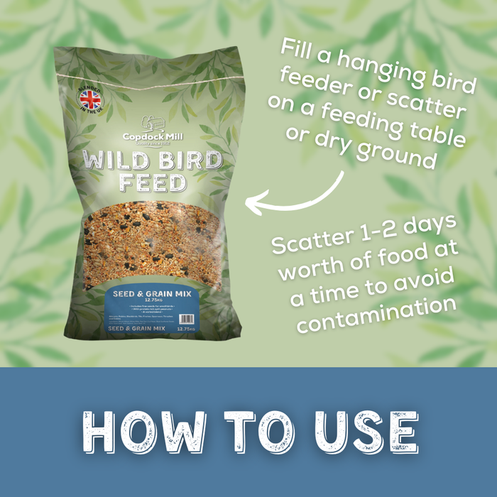 Copdock Mill Seed & Grain Wild Bird Mix – product image 3