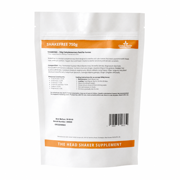 Global Herbs ShakeFree Refill Pouch 750g